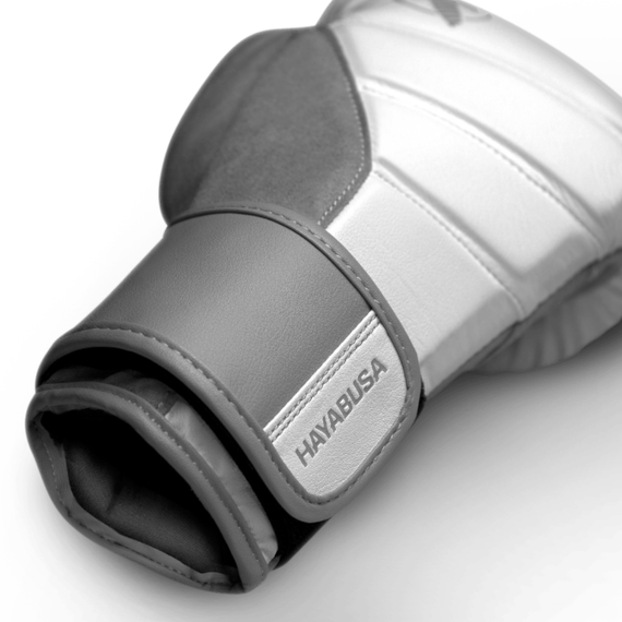 Boxhandschuhe Hayabusa T3 Weiss/Grau 12 oz, Farbe: Weiss, OZ: 12oz, 6 image