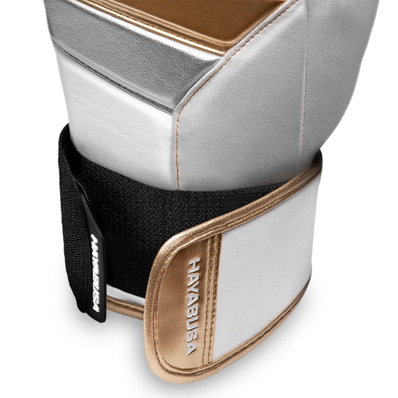 Gants de boxe Hayabusa T3 Blanc/Or 12 oz, Couleur: Blanc, oz: 12oz, 4 image