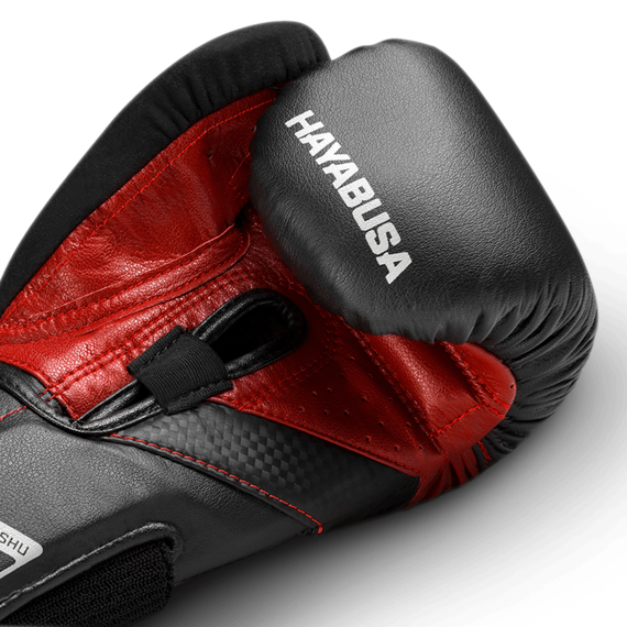 Gants de boxe Hayabusa T3 Noir/Rouge 16 oz, Couleur: Noir, oz: 16oz, 2 image