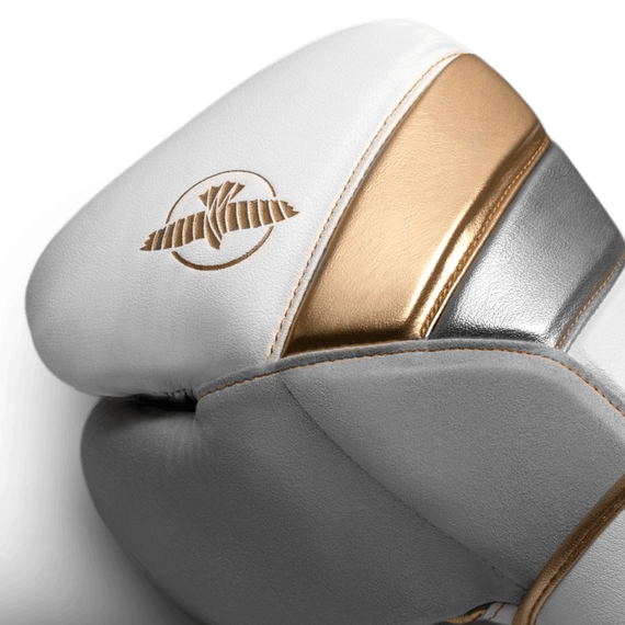 Gants de boxe Hayabusa T3 Blanc/Or 18 oz, Couleur: Blanc, oz: 18oz, 3 image