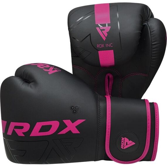 Boxhandschuhe RDX F6 Kids – Schwarz/Rosa – 6oz, Farbe: Rosa, OZ: 6oz, 9 image