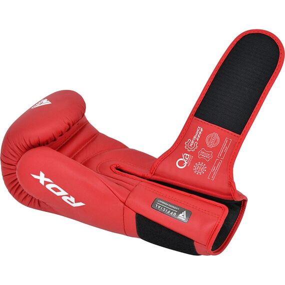Boxing Gloves RDX IBA Red-10OZ, Colour: Rot, OZ: 10oz, 4 image
