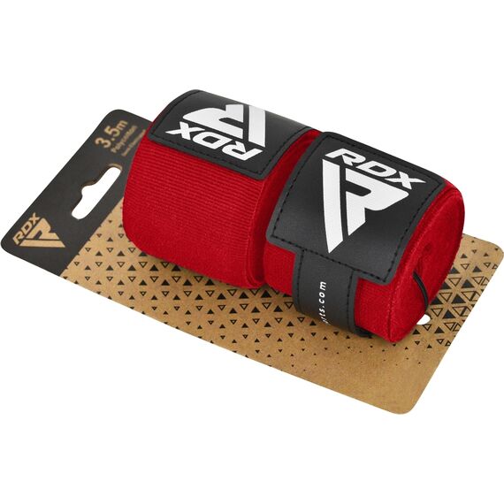 Boxing Hand Wraps RDX IBA-1 Red 4.5m, Colour: Rot, Length: 4.5m, 3 image