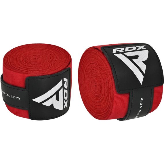 Boxing Hand Wraps RDX IBA-1 Red 4.5m, Colour: Rot, Length: 4.5m, 2 image