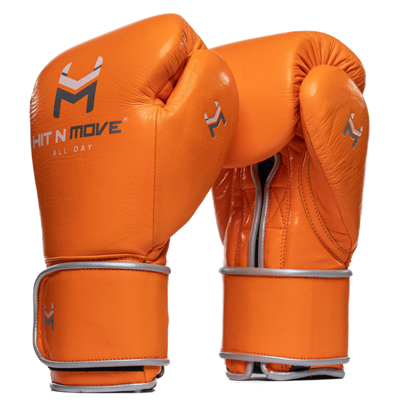 Gants de boxe HitnMove Balance Orange 16oz, Couleur: Orange, oz: 16oz