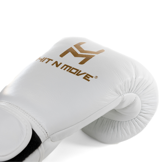Gants de boxe HitnMove Balance Blanc 16oz, Couleur: Blanc, oz: 16oz, 5 image