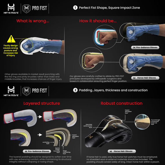Gants de boxe HitnMove Special Edition Or métallisé 12oz, Couleur: Or, oz: 12oz, 6 image