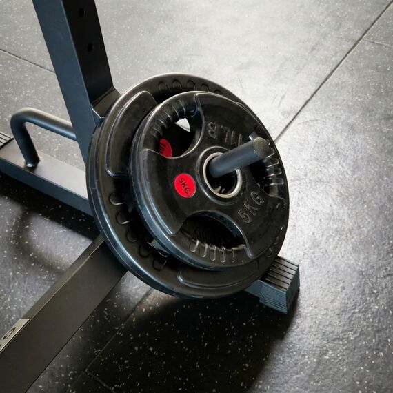 Rack à squat ajustable en largeur et hauteur GladiatorFit, 3 image