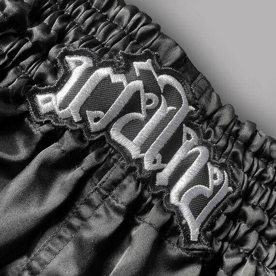 Muay Thai Shorts 8 Weapons Mongkol Schwarz/Weiss L, Bekleidungsgrösse: L, Farbe: Schwarz, 2 image