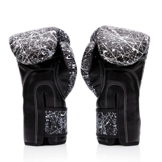Gants de boxe Fairtex BGV14 – Painter – Noir/Blanc – 14 oz, Couleur: Noir, oz: 14oz, 4 image