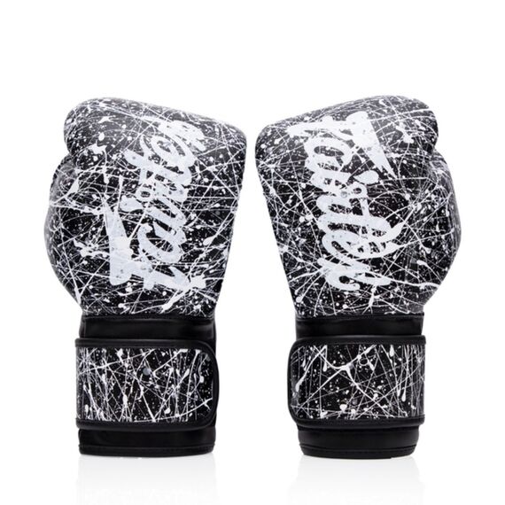 Gants de boxe Fairtex BGV14 – Painter – Noir/Blanc – 16 oz, Couleur: Noir, oz: 16oz, 3 image
