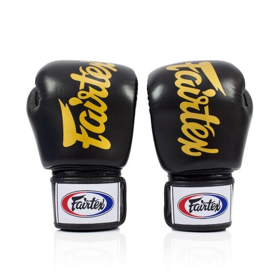 Boxhandschuhe Fairtex BGV19 Deluxe – Schwarz – 10oz, Farbe: Schwarz, OZ: 10oz, 2 image
