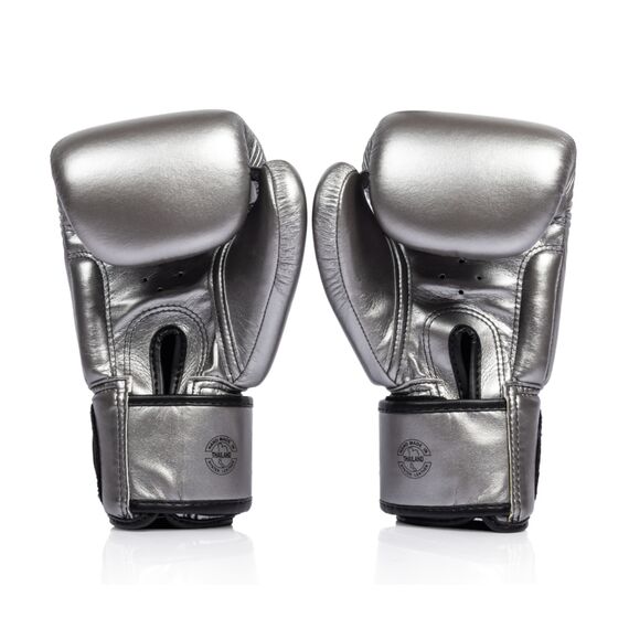 Gants de boxe Fairtex BGV1C-PLUS – Gun Metal – 12 oz, Couleur: Argente, oz: 12oz, 4 image