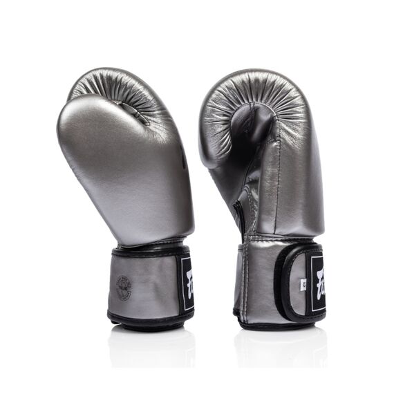 Gants de boxe Fairtex BGV1C-PLUS – Gun Metal – 14 oz, Couleur: Argente, oz: 14oz, 3 image