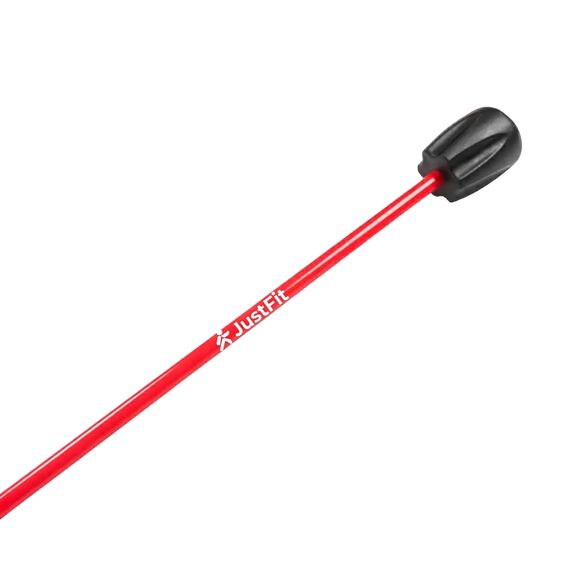Fiberglass 160cm vibrating flexible barbell JustFit, 9 image