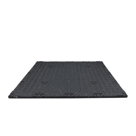 Sol en caoutchouc "Connect Tiles Fifteen" 100x100x2cm + 7 connecteurs Stockz | Gris Foncé, 7 image