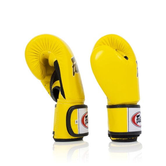 Boxhandschuhe Fairtex BGV1 – Universal – Gelb – 14 oz, Farbe: Gelb, OZ: 14oz, 2 image