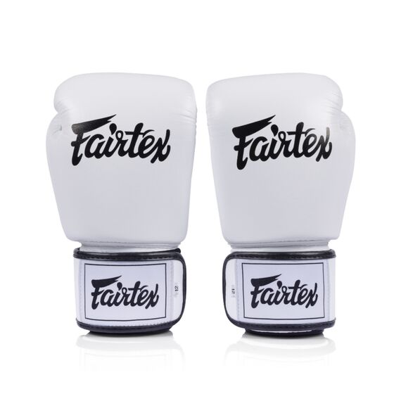 Boxhandschuhe Fairtex BGV1C-PLUS – Weiß – 10 oz, Farbe: Weiss, OZ: 10oz