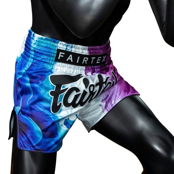 Muay Thai Shorts Fairtex Tech House, Taglia: 2XL, Colore: Bianco, 2 image