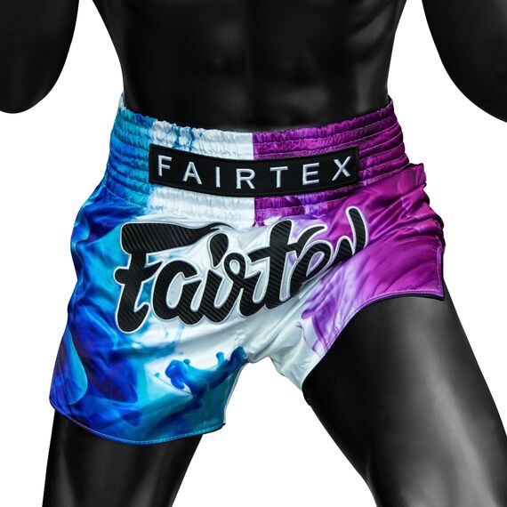 Muay Thai Shorts Fairtex Tech House, Taglia: 2XL, Colore: Bianco, 3 image