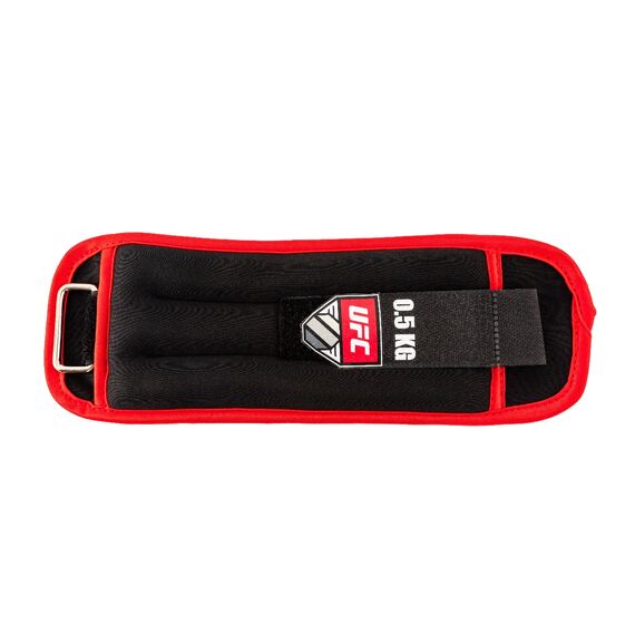 UFC Bracelets lestés chevilles 2 x 0,5 Kg, Couleur: Noir, Poids kg: 1, 3 image