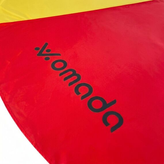 Rainbow fabric parachute for children Omada, 2 image