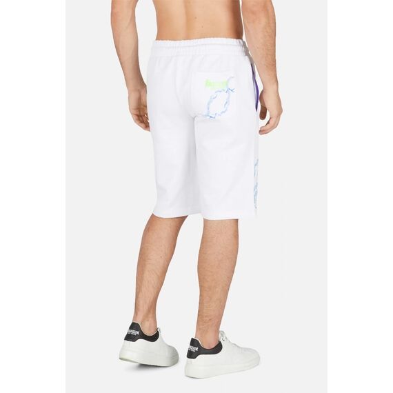 Short Pants W/ Prints, Size: 2XL, Colour: Weiss, 4 image
