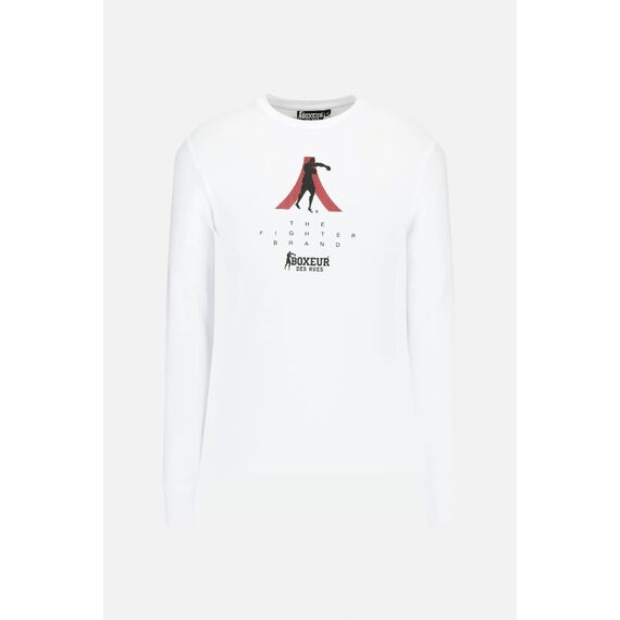 L/S T-Shirt With Prints, Taglia: S, Colore: Bianco, 2 image