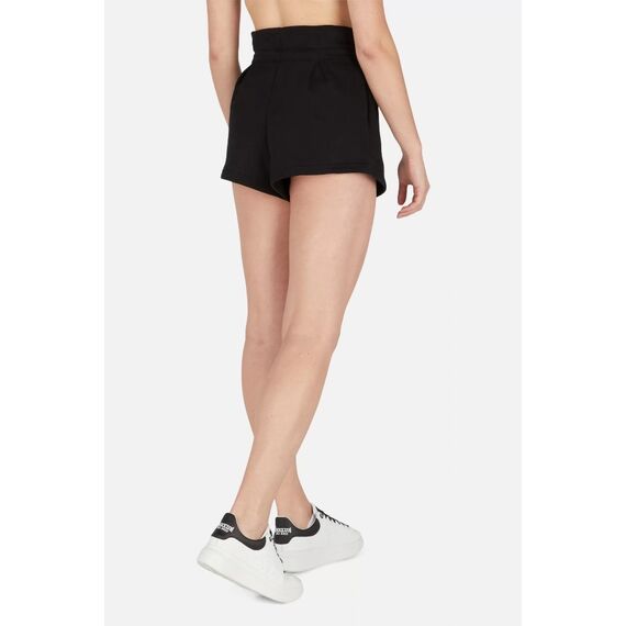 Short Sweatpants W/ Coulisse, Size: S, Colour: Schwarz, 3 image