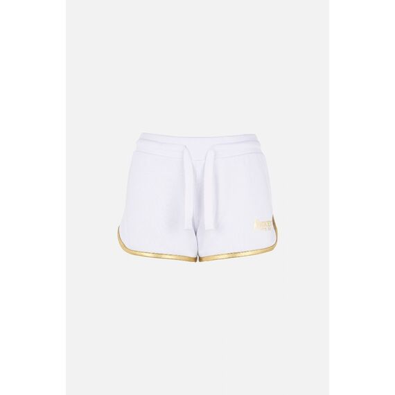 Basic Micro Shorts Sweatpants, Size: XL, Colour: Weiss, 2 image