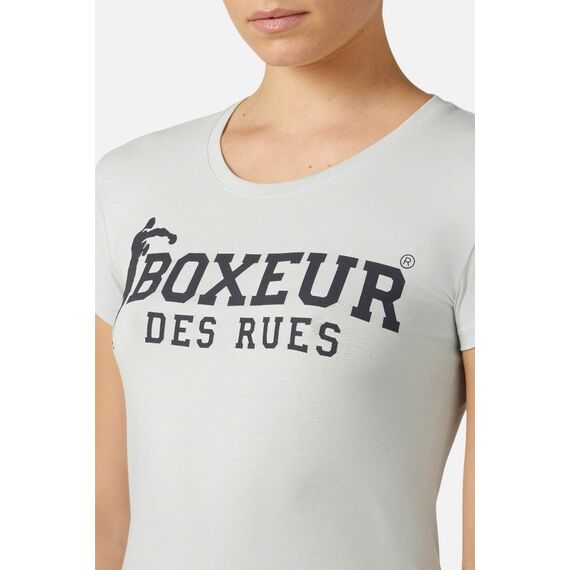 Basic T-Shirt With Front Logo, Colour: Weiss, Size: XL, 2 image