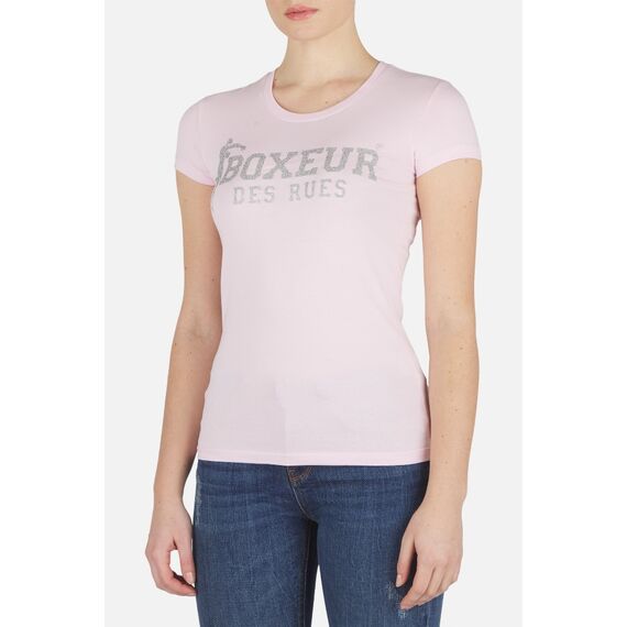 Basic T-Shirt With Front Logo, Size: XL
