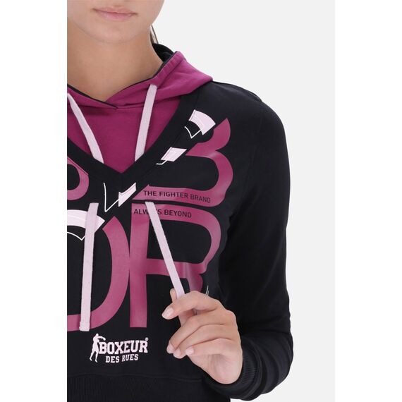 Kapuzenpullover, Bekleidungsgrösse: S, Farbe: Schwarz, 4 image