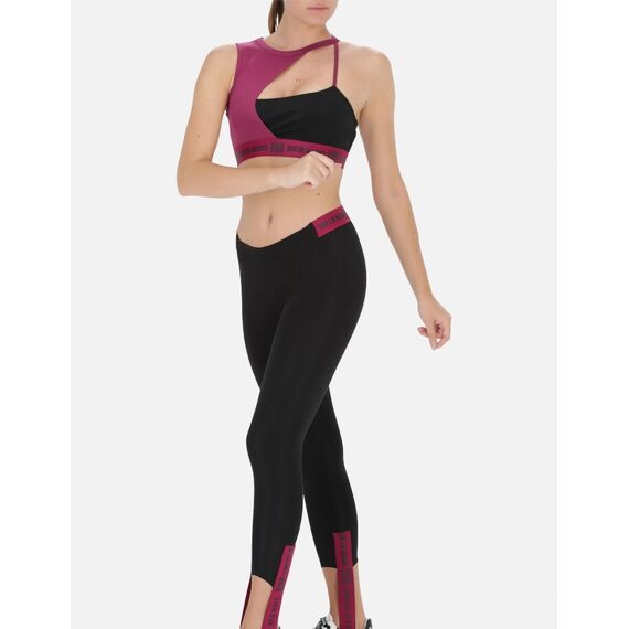 Leggings With Elastic Stirrup, Size: M, Colour: Schwarz, 2 image