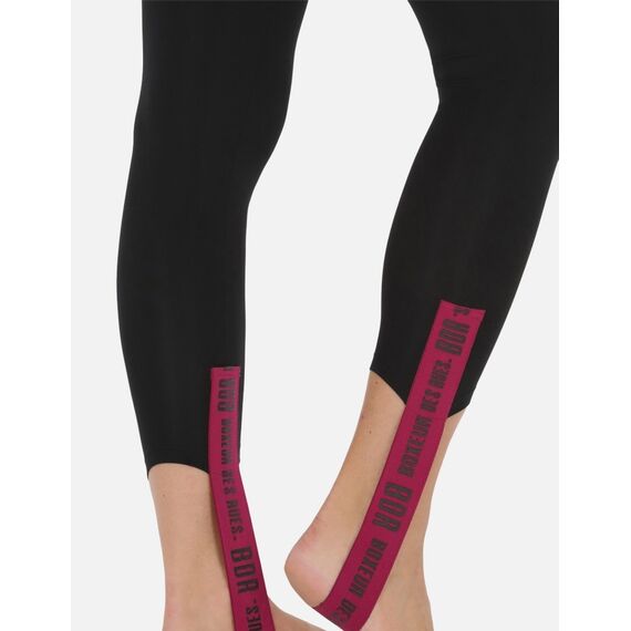 Leggings With Elastic Stirrup, Size: XL, Colour: Schwarz, 4 image