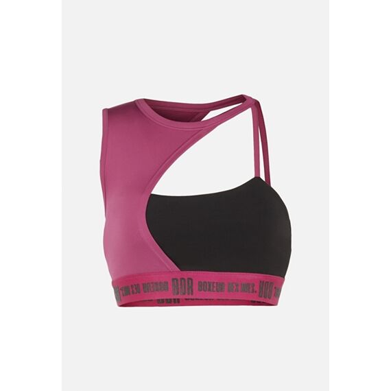Double Layers Sport Bra, Taglia: M, Colore: Nero, 2 image
