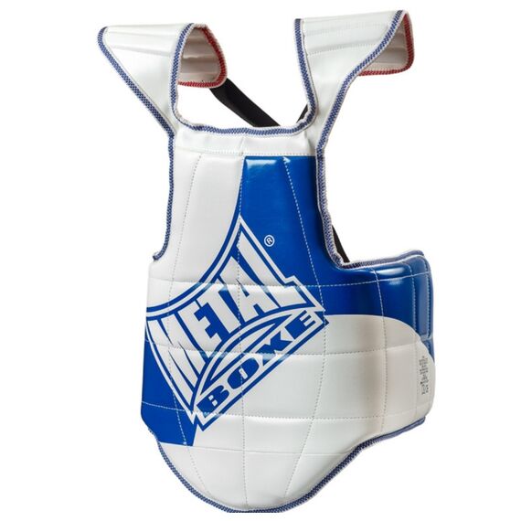 Metal Boxe Plastron Reversible Multiboxe T1 (-65 Kg), Taille: M, Couleur: Blanc, 3 image