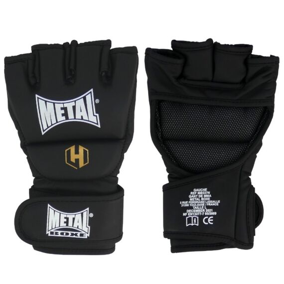 MMA-Handschuhe Octoplus Hexagone, Bekleidungsgrösse: L, Farbe: Schwarz