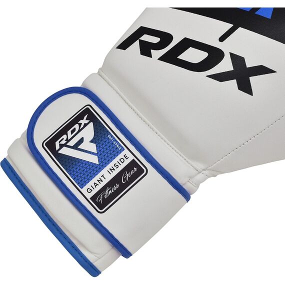 Boxing Gloves RDX F7 Ego – White/Blue – 14oz, Colour: Blue, OZ: 14oz, 2 image