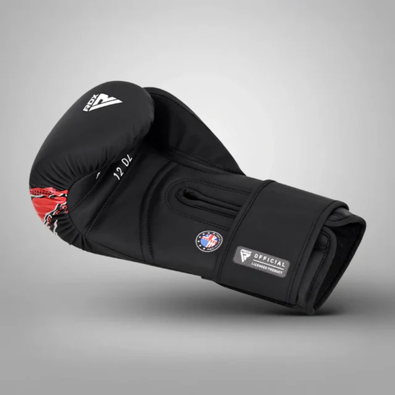 Boxing Gloves RDX F17 - Black/Red - 10oz, Colour: Rot, OZ: 10oz, 4 image