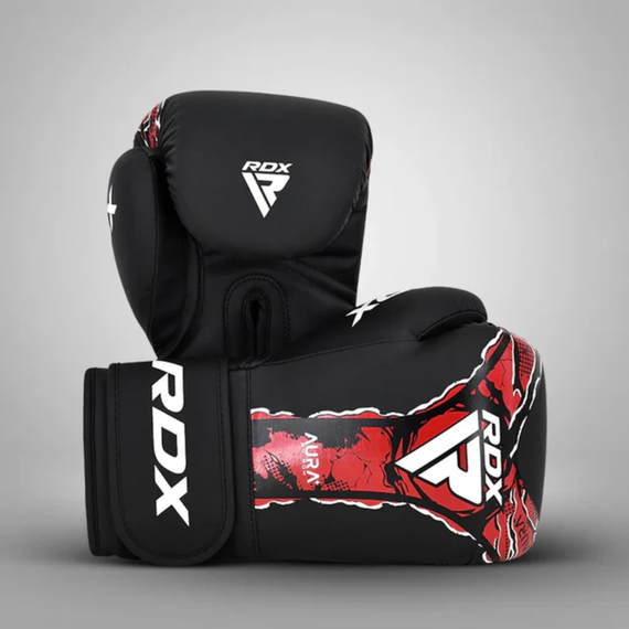 Boxing Gloves RDX F17 - Black/Red - 12oz, Colour: Rot, OZ: 12oz, 6 image
