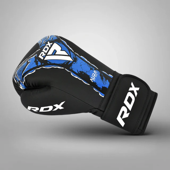 Boxing Gloves RDX F17 - Black/Blue - 12oz, Colour: Blue, OZ: 12oz, 6 image