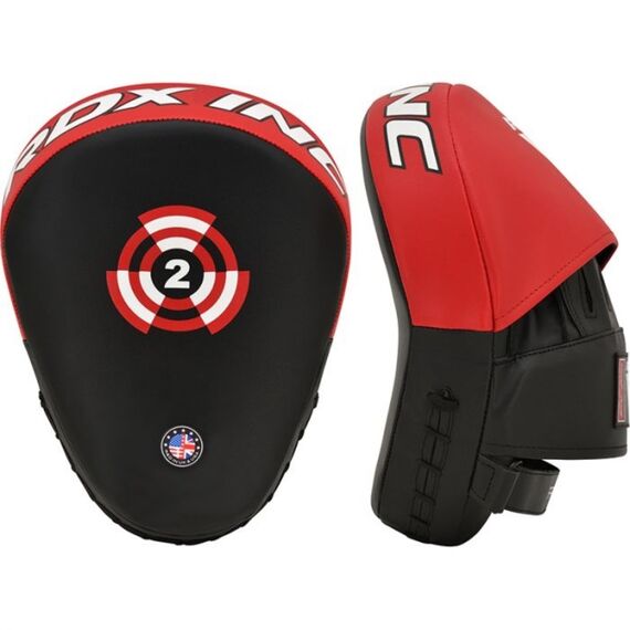 Pattes d'Ours RDX Focus Pad T1 – Rouge/Noir, Taille: Taille unique, Couleur: Rouge, 3 image