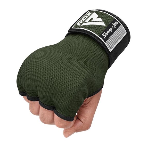 Sous-Gants de Boxe RDX Vert – Taille S, Taille: S, Couleur: Kaki, 2 image