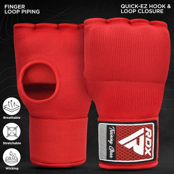 Boxing Inner Gloves RDX Red – Size XL, Size: XL, Colour: Rot, 3 image