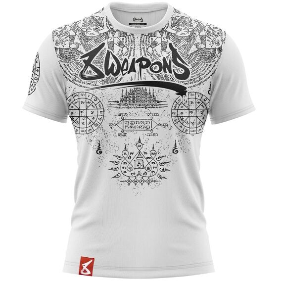 T-Shirt 8 WEAPONS Yantra weiss L, Bekleidungsgrösse: L, Farbe: Weiss