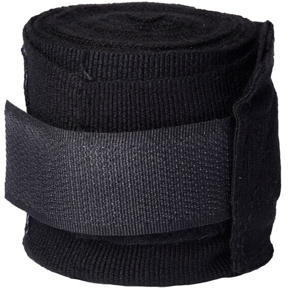 Fascia da boxe semi-elastica 8Weapons Nero 3,5m, Colore: Nero, Lunghezza: 3.5m, 3 image