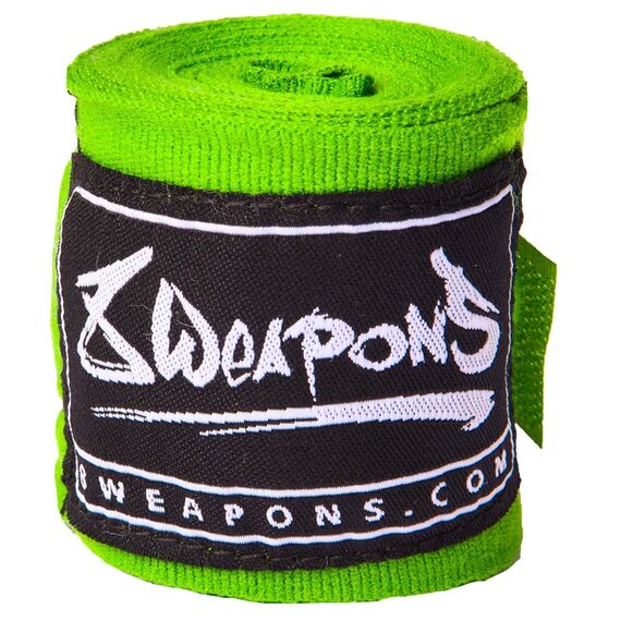 Bande semi-élastique 8Weapons Vert Fluo 3,5m, Couleur: Vert, Longueur: 3.5m, 6 image