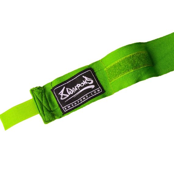 Bande semi-élastique 8Weapons Vert Fluo 3,5m, Couleur: Vert, Longueur: 3.5m, 4 image