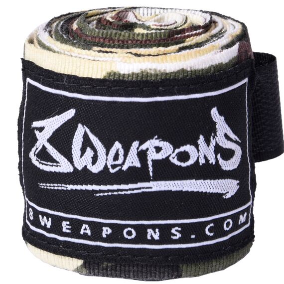 Bande de boxe semi-élastique 8Weapons Camouflage 3,5m, Couleur: Camouflage, Longueur: 3.5m, 2 image